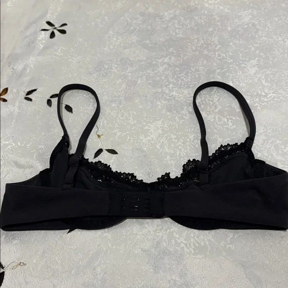 SKIMS FITS EVERYBODY LACE UNLINED SCOOP BRA - Picture 2 of 7